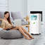 Modes de refroidissement, déshumidificateur et ventilateur d'air climatiseur portatif 10 000 BTU Costway
