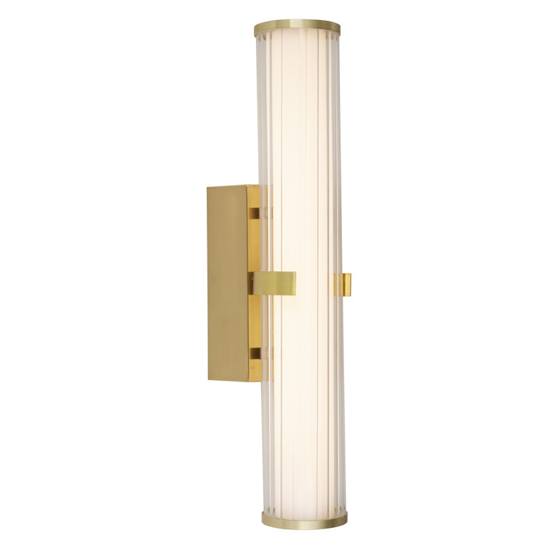 Aaidah LED Flush Mounted Sconce, Gold