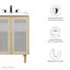 Calla 24" Perforated Metal Bathroom Vanity-95616639-95616640