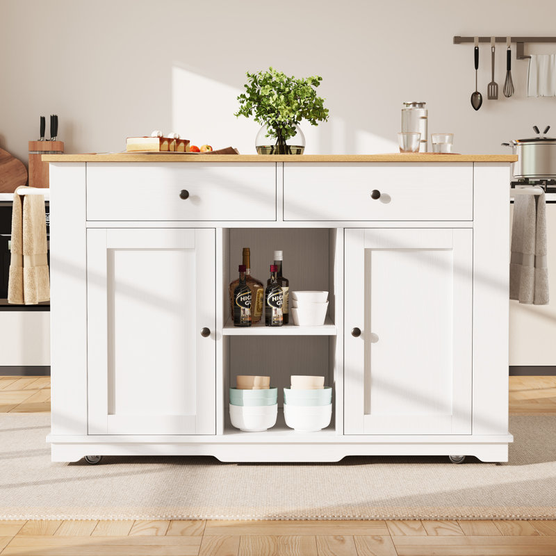 Wood Kitchen Island