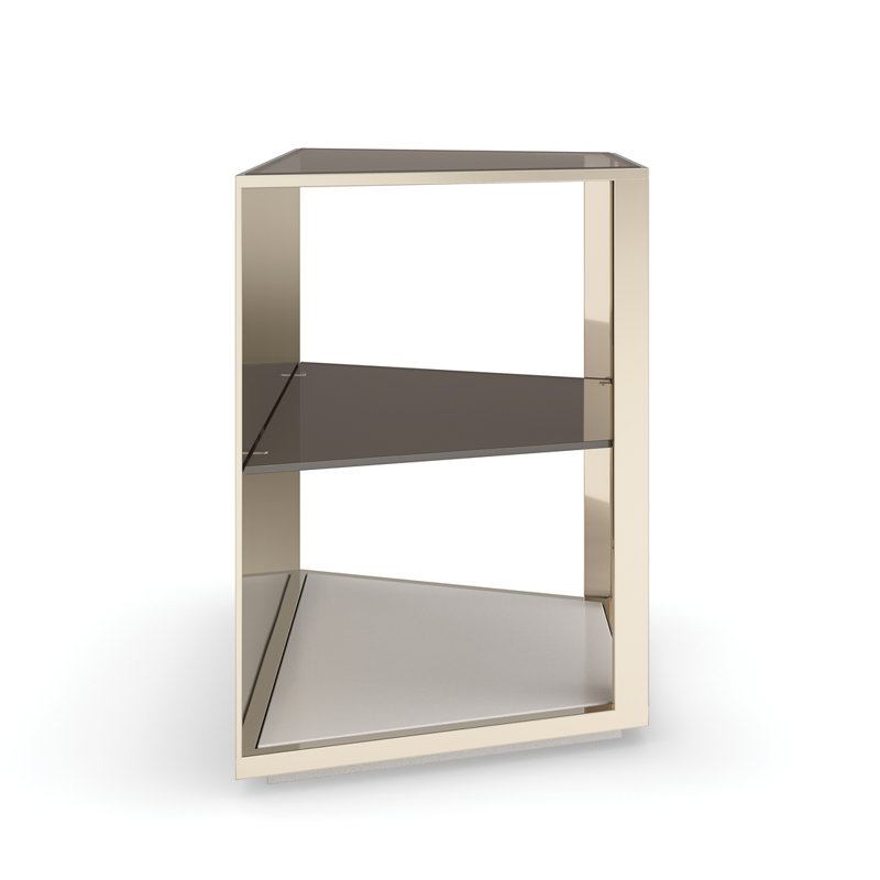 Caracole Classic Glass End Table