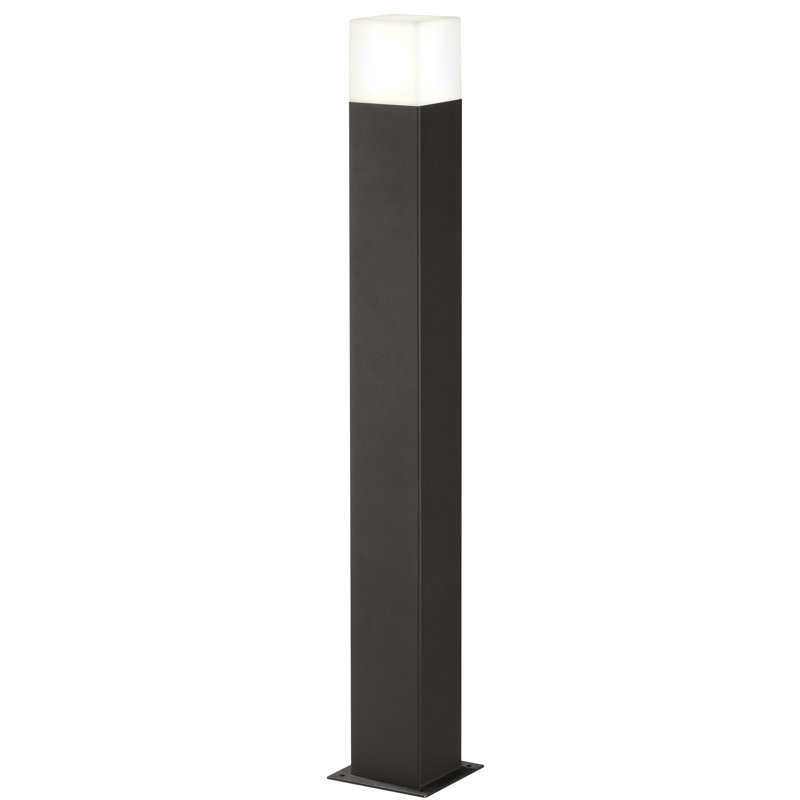 Markell 80cm 1-Light LED Bollard, Charcoal