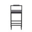 Tabourets de bar rembourrés en velours à hauteur de comptoir pour îlot de cuisine, ensemble de 2 chaises de salle à manger modernes avec repose-pieds-2095518050-2095518055