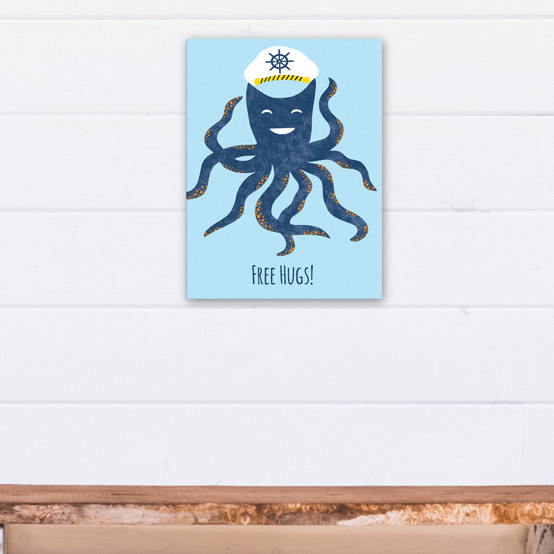« free hugs octopus », art sur toile Jered