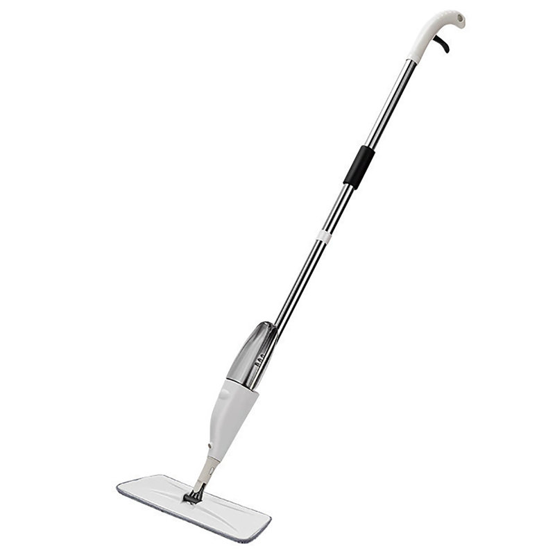 Spray Mop For Hardwood, Tile & Marble, Wet/dry Use Microfiber Spray Mop With 360° Swivel Head