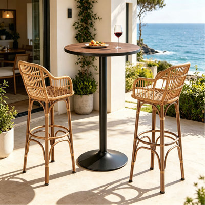 Table basse Home, table de bar, table de collation, table ronde