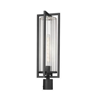Luminaire d'extérieur 1 lumière noir Stockton