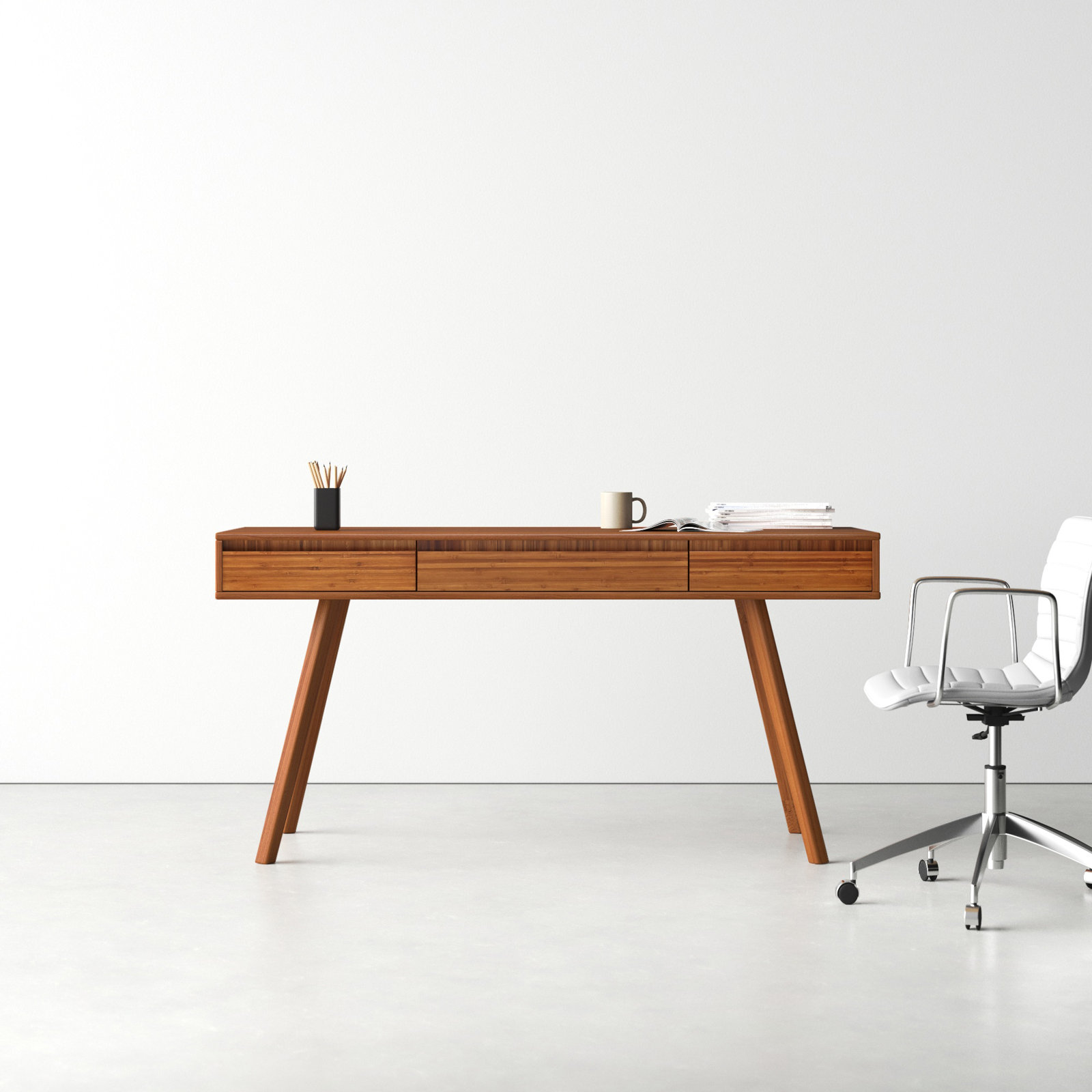 Lacey Writing Desk, Caramelized