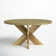 Morones Round Outdoor Dining Table in Solid Reclaimed Teak