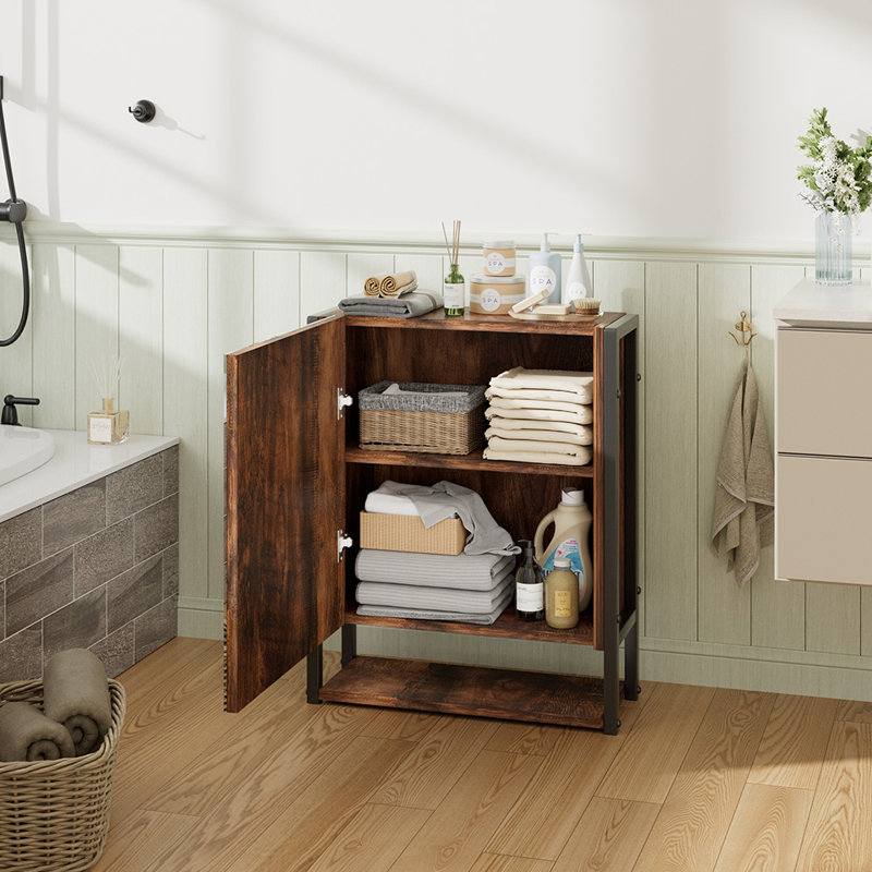 485mm W 600mm H Framed Medicine Cabinet Mirror Fixed