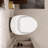 Ceramic Egg Shape Bathroom Toilet - Glossy White, 1.28 Single Flush, Accessory Modern In White Shape, Smooth Flushing Action