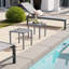 Table d'appoint carrée en aluminium-371539571