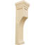 Corbeau à rainures encastrées l 4 po x P 4 po x H 14 po (paquet de 6)-91125845