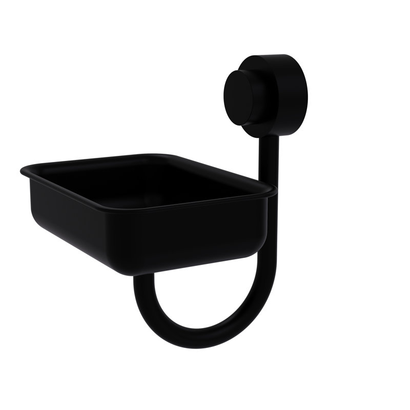 Venus Soap Dish, Matte Black