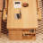 Durable ash wood drawer divider storage table-1801297486