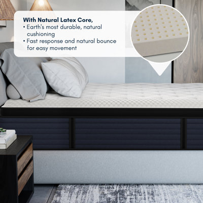 Dreamsuite Cool Natural Latex Hybrid, Medium Feel, 14.5" Mattress
