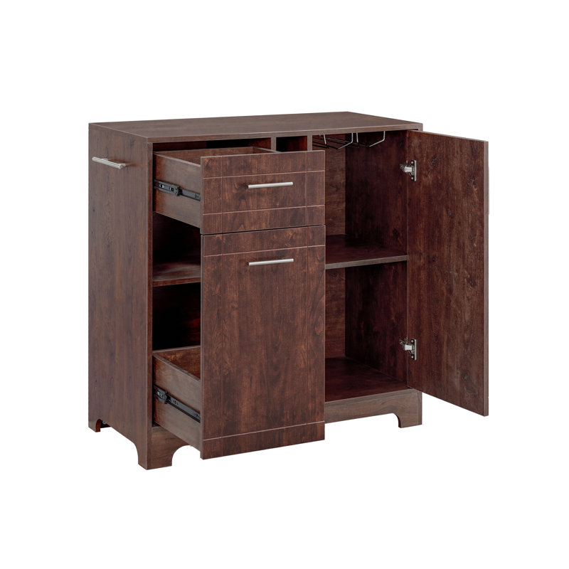 Armoire bar, Acajou