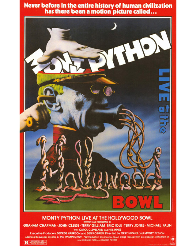 Bol Monty Python Hollywood, H 18 po x l 12 po
