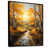Black Floater Framed
