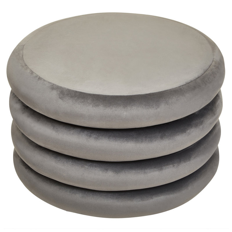 Manufactured Wood Accent Stool, Grey