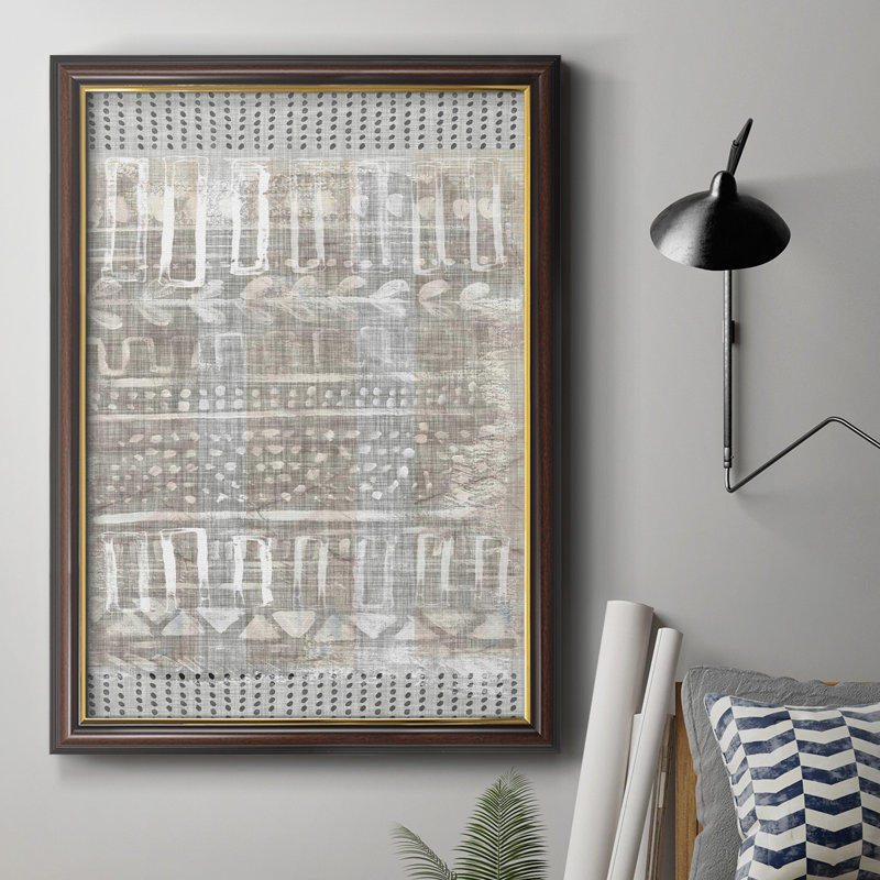 Tapisserie Traders IV - peinture sur toile encadrée, H 20 po x l 16 po x P 2,5 po