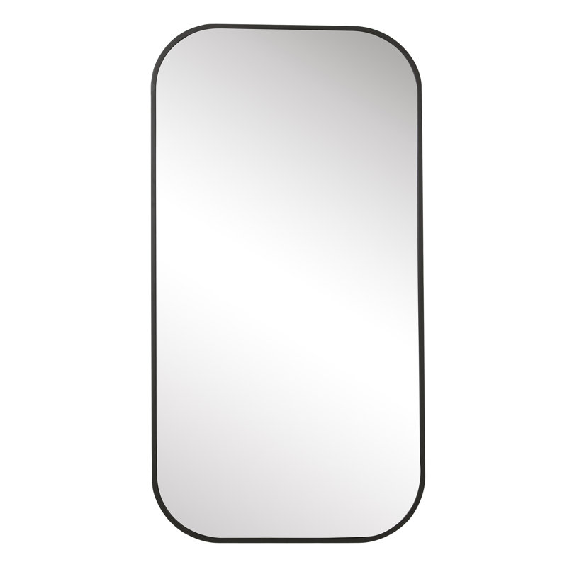 Atqiya Metal Rectangle Wall Mirror, Bronze