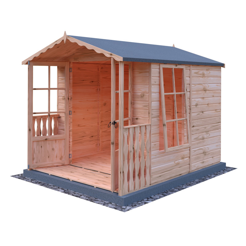 Buckingham 7 x 8.5 ft Summerhouse with Veranda