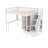 Giacopo Kids Full Loft Bed with Drawers-2031012172