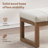 Audeliz 53" W Boucle Bench-837733239