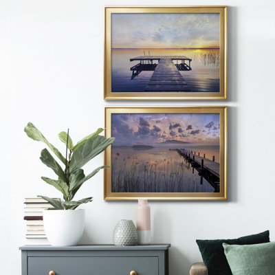 " Evening Calm " 2 - Pieces