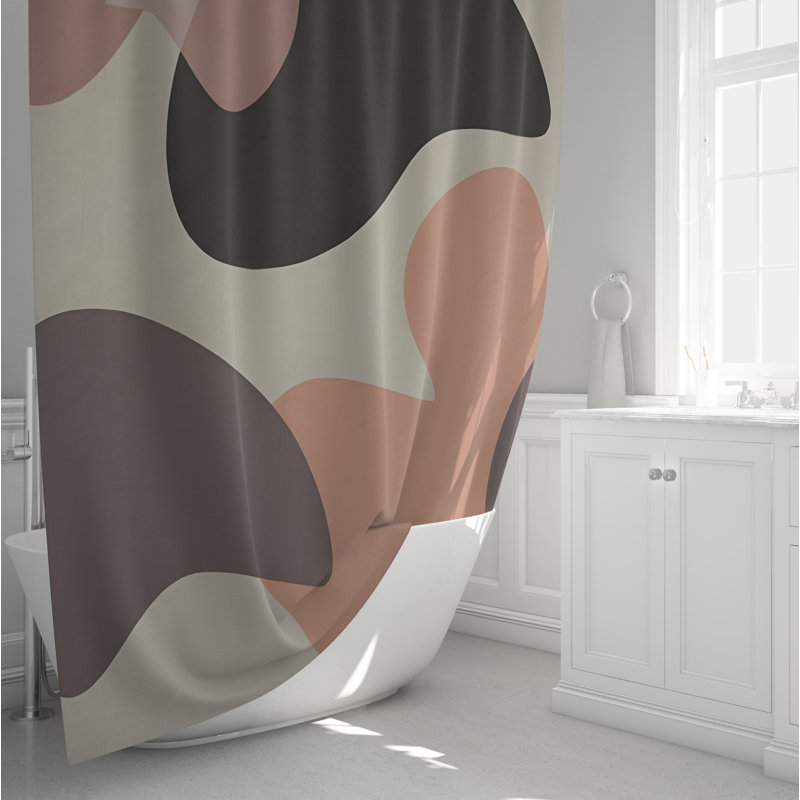 Rideau de douche Alfanette, H 72 po x l 70 po