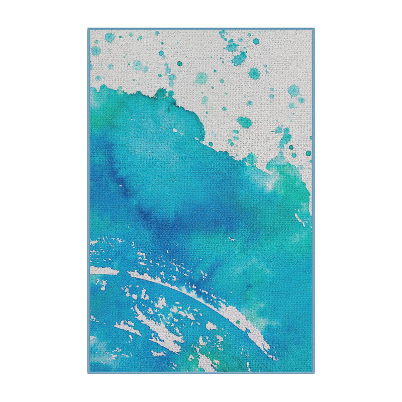 Abstract Indoor Rug, Rectangle 2' x 3'