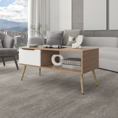 Table Lavelle, salon, brun