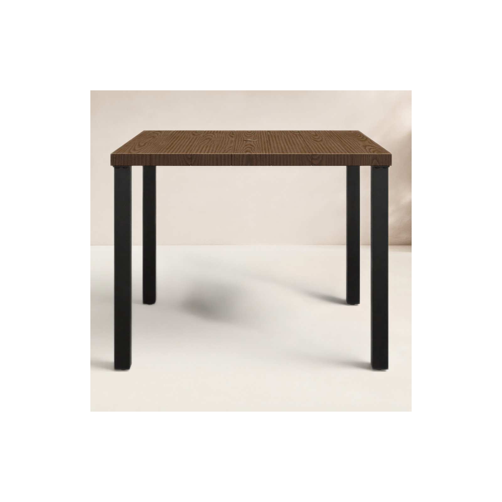 37.4'' Steel Outdoor Dining Table