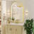 LED Bathroom Mirror with Lights, Arched Lighted Vanity Mirror with Anti-Fog, Memory Function,Dimmable-926153684-926153691