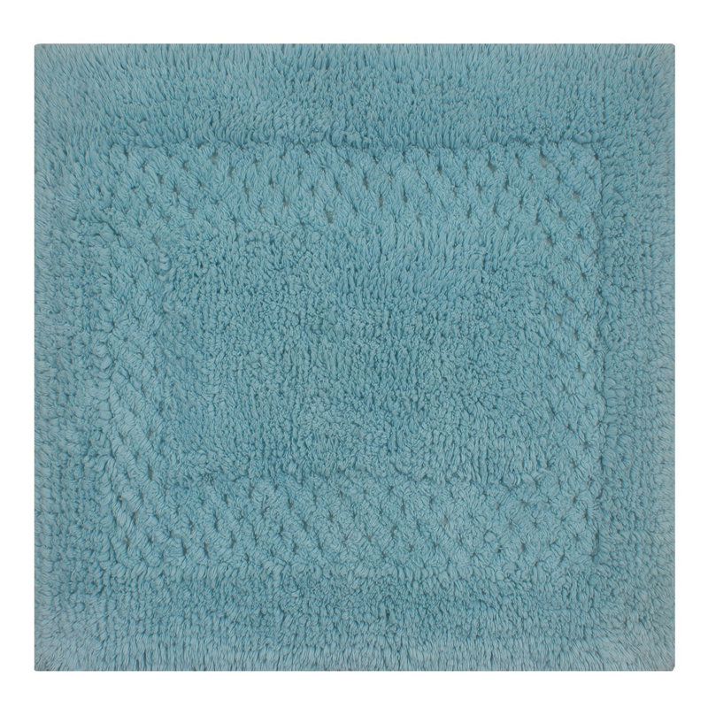 Antigone Classy Absorbent Cotton Soft 3 Piece Bath Set, Aqua