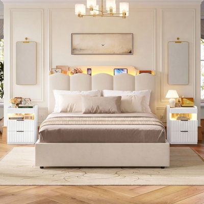 Ensemble de chambre à coucher 3 pièces