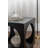 Black Square Wood End Table Sofa End