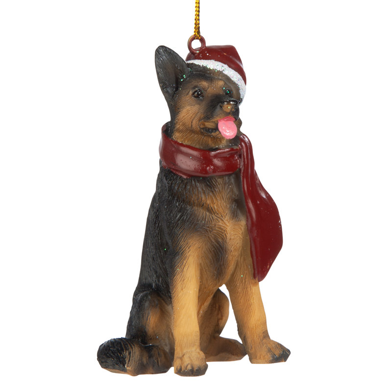 German Shepherd Holiday Ornament