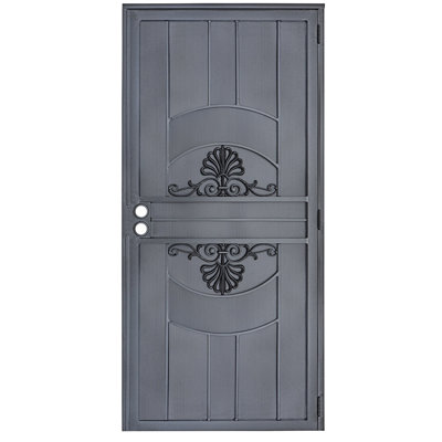 Porte moustiquaire de sécurité en acier Grisham Deluxe