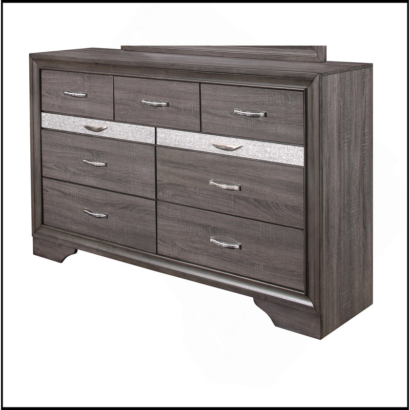 RYDER SPARKLE GREY DRESSER