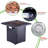 28In Outdoor Propane Fire Pit Table