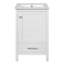Meuble-lavabo moderne de 20 pouces avec lavabo en céramique-542491979