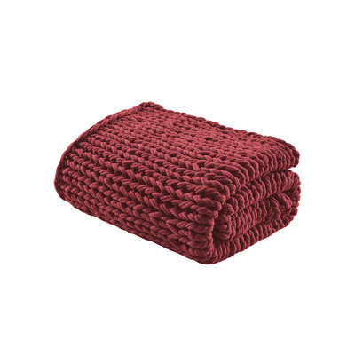 Gracie Mills Huffman Artisan Double-Knit Throw