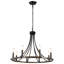 Luminaire rond rustique de style chandelier en forme de bougie à 8 lumières Mumme-1453875649-1418717549