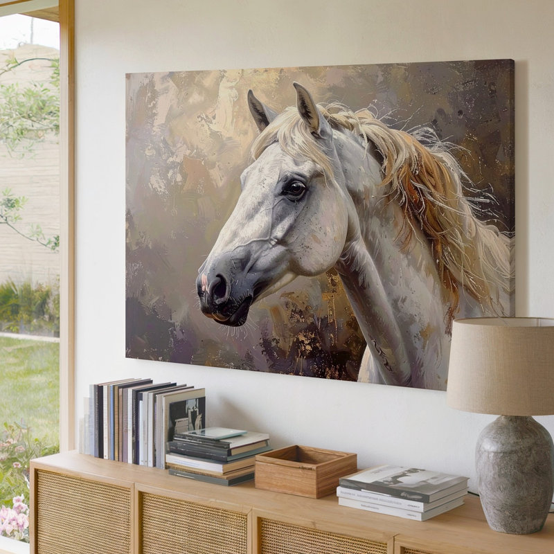 Art mural sur toile Golden Whisper, H 30 po x l 40 po