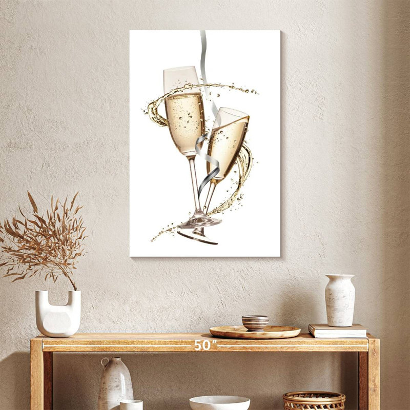 Yarlin Celebratory Champagne, 30" H x 20" W