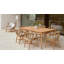 Krabi Outdoor Teak Dining Armchair-1724341005
