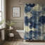 Rideau de douche Blue Hues - Premium-438607561