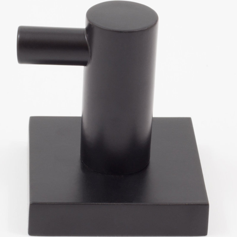 Vienna Wall Mounted Robe Hook, Matte Black